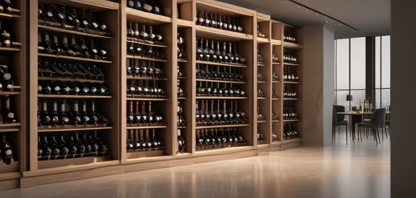 Glass wine cabinet