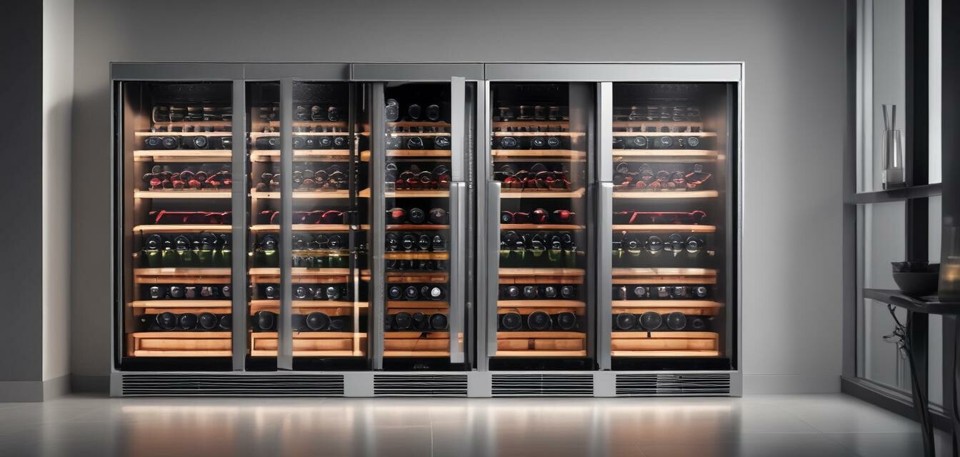 Modern Wine Cooler Cabinet