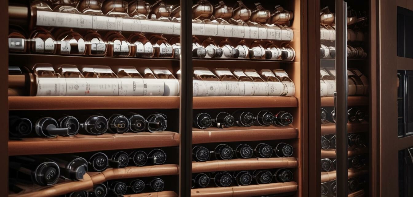 Wine cabinet features